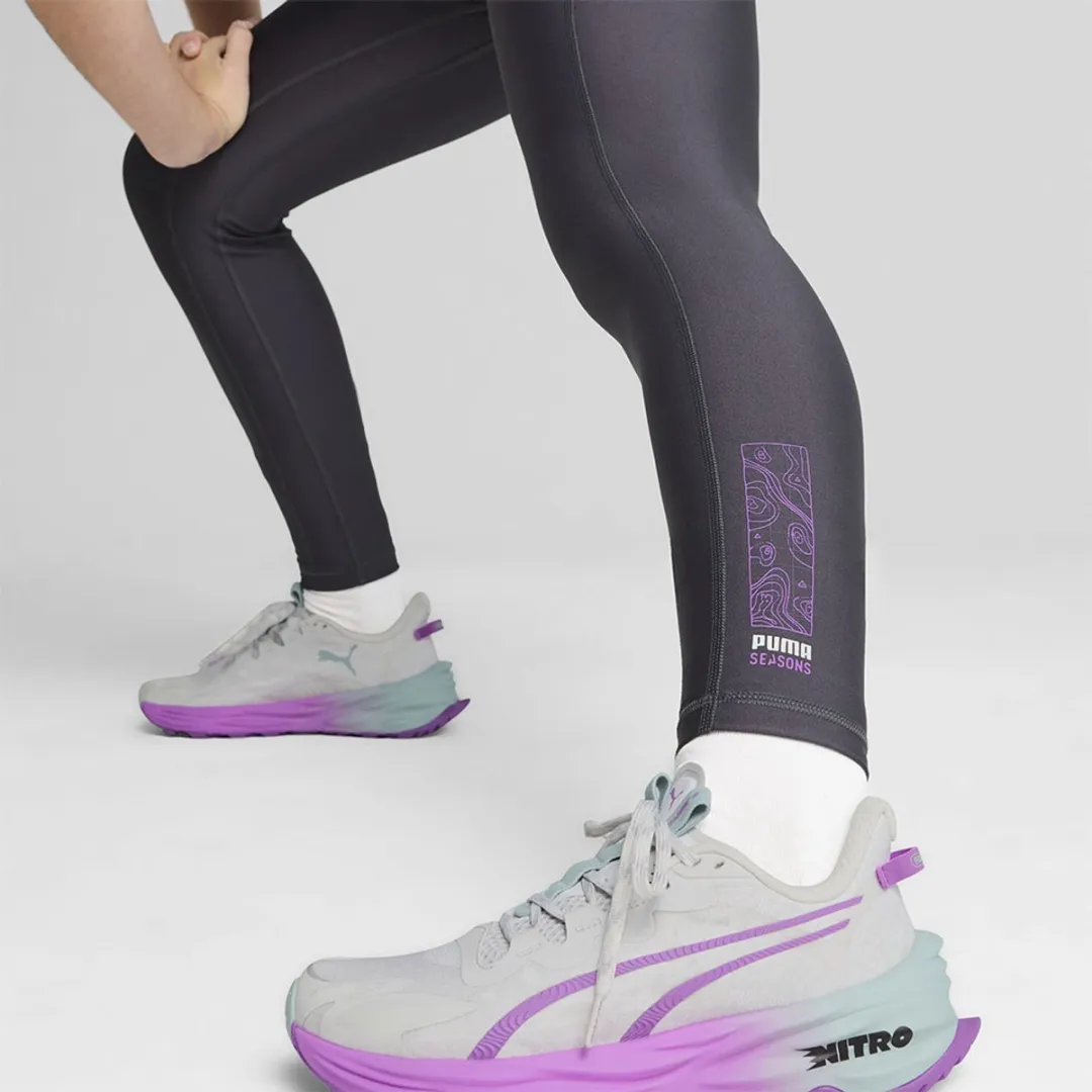 PUMA Seasons Trail Fl Leggings - S - Grijs