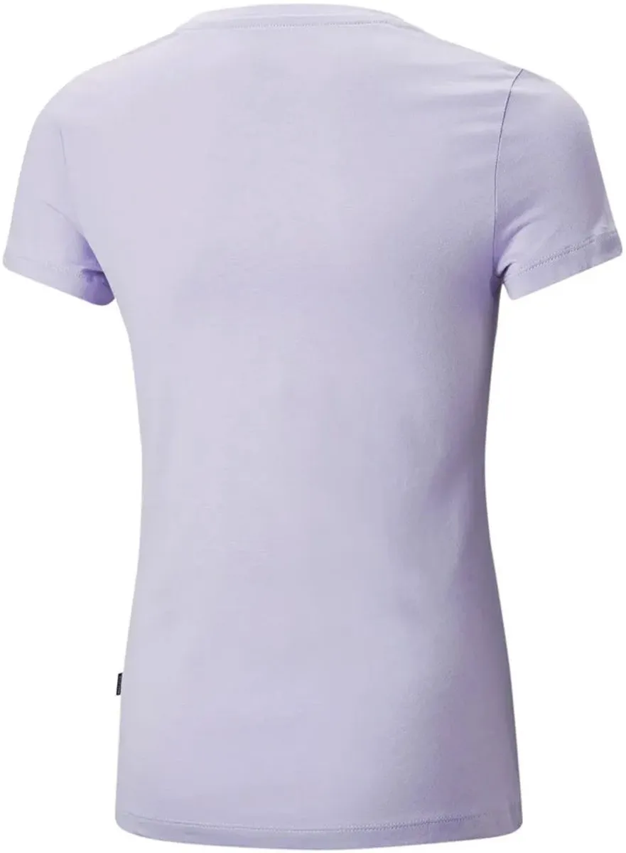 PUMA Ess+ Nova Shine T-shirt - Paars - 4-5 jaar