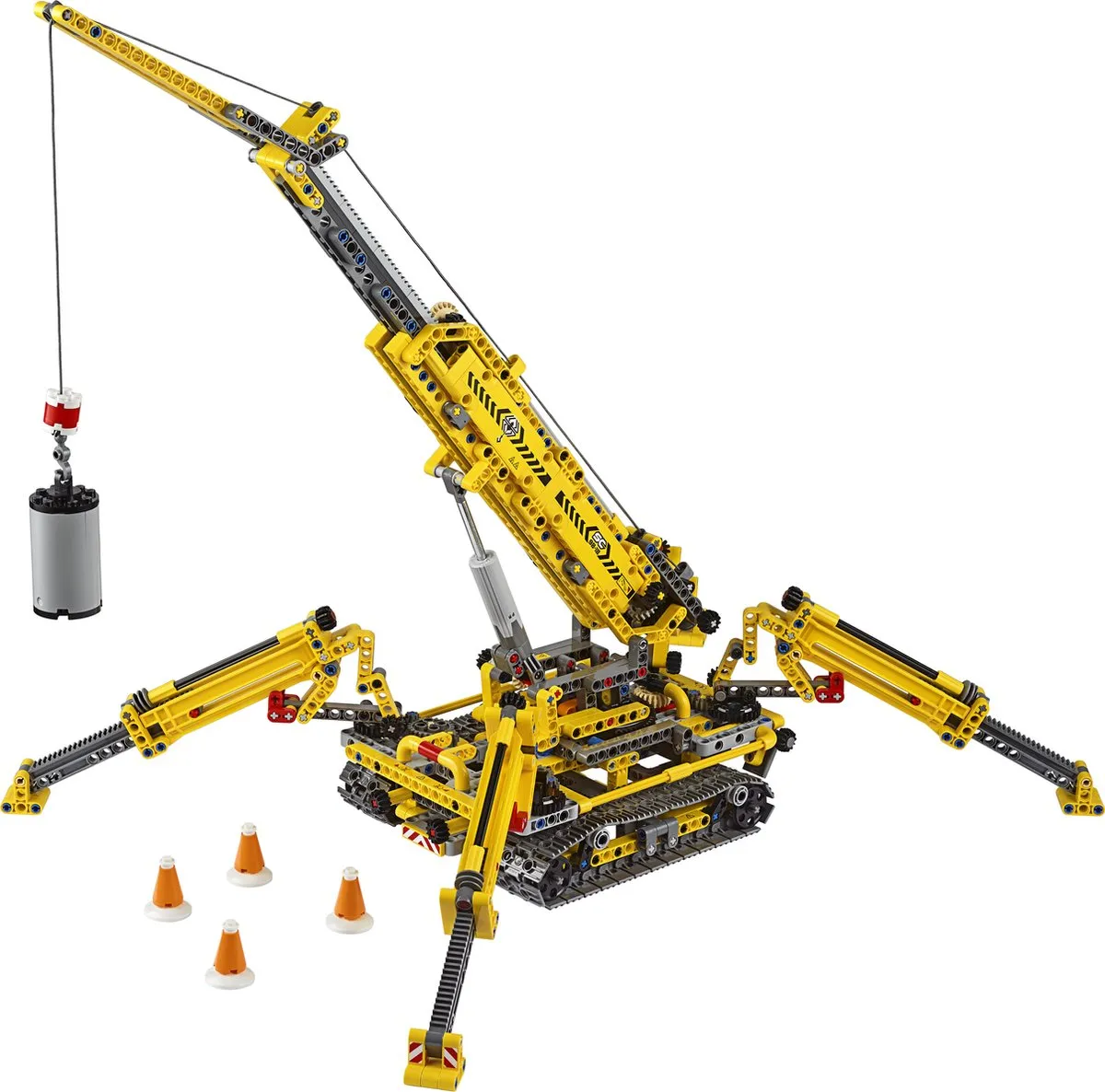 LEGO Technic Compacte Rupsband Kraan 42097 - 920 Stukken - afbeelding 6 van 6