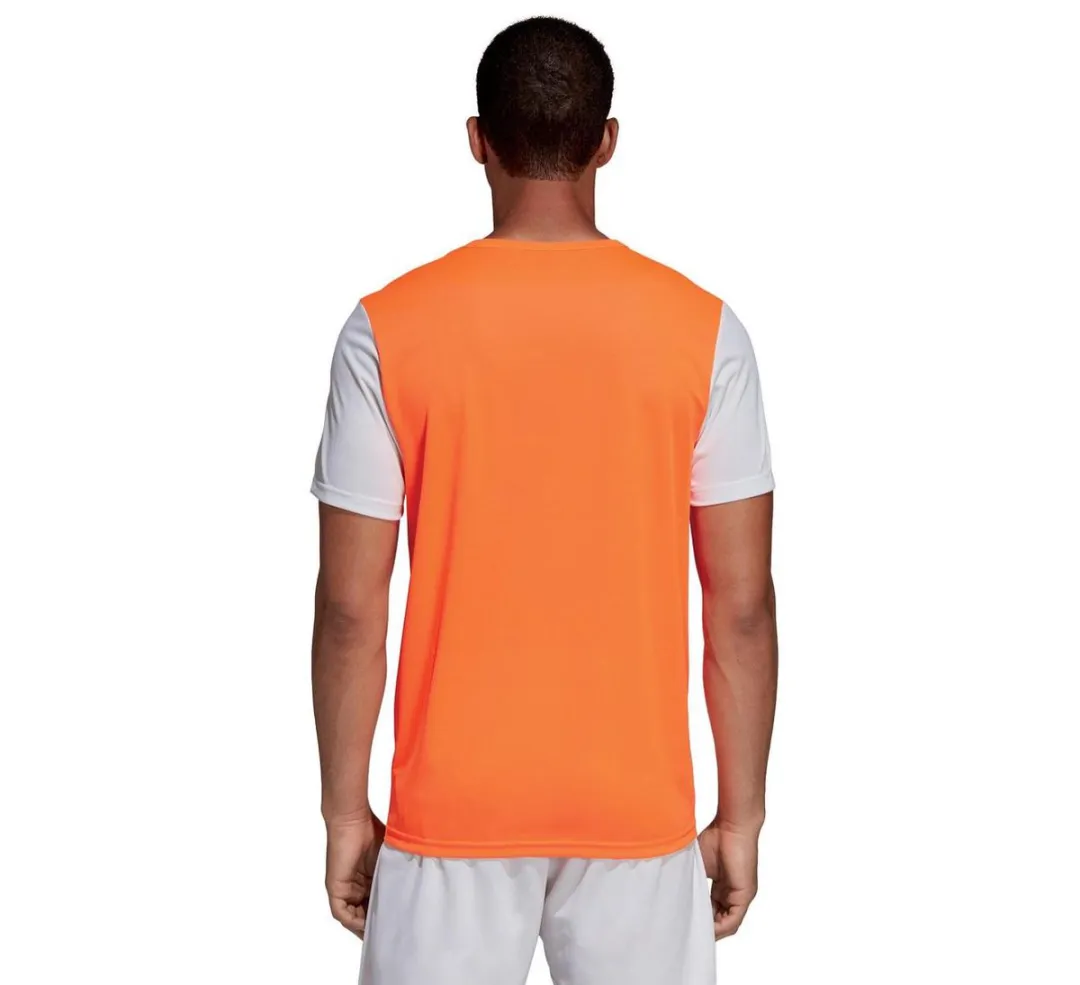 adidas Estro 19 Sportshirt 128 - Oranje/Wit
