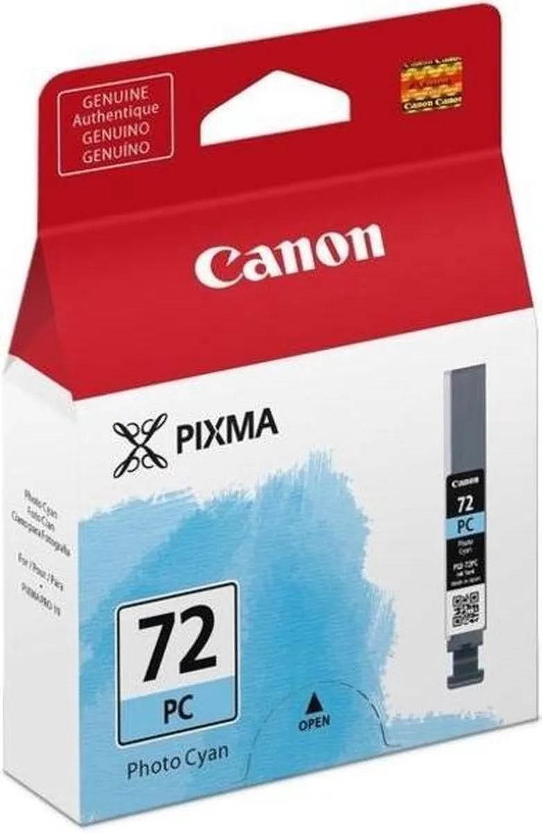 Canon PGI-72PC Inktcartridge Licht Cyaan