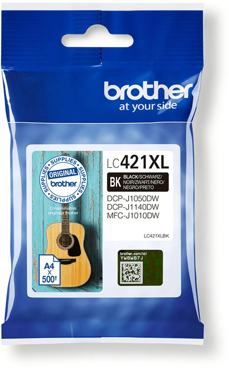 Brother LC421XLBK Inktcartridge