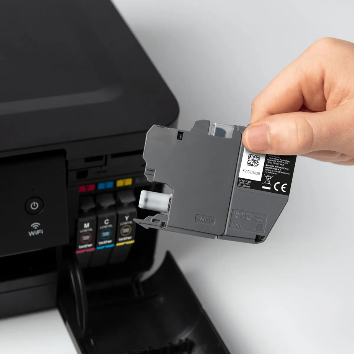 Brother LC421XLBK Inktcartridge - 500 pagina's - Zwart
