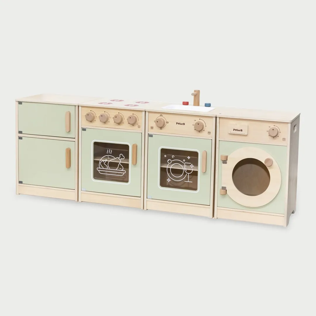 Viga Polarb Houten Keukenset XL