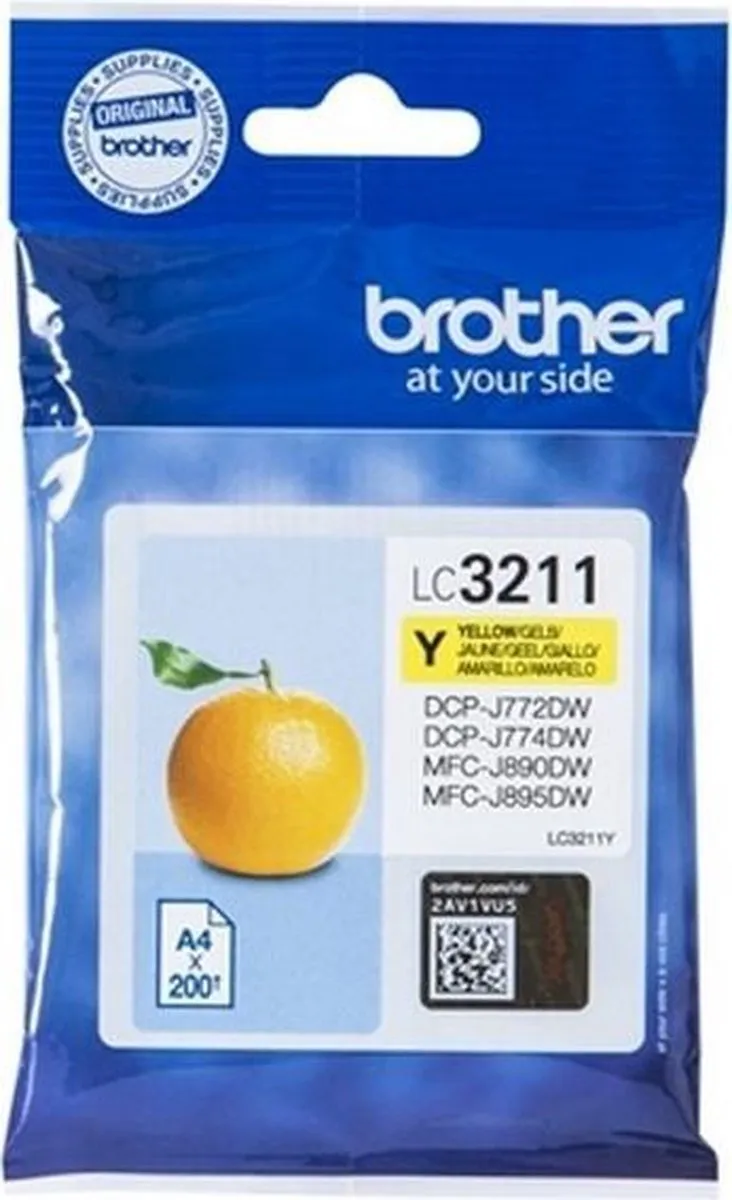 Brother LC-3211BK Inktcartridge - 200 pagina's - 52ml