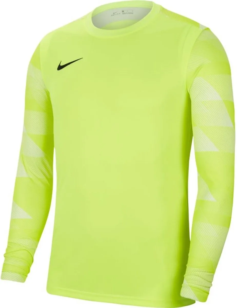 Nike Park IV Sportshirt Unisex CJ6072-702 - Maat 116 - Neon Geel