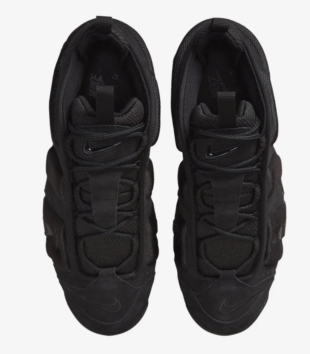 Nike Uptempo Low IM6649-001 Basketbalschoenen - Maat 43 - Zwart