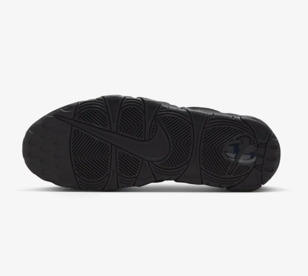 Nike Uptempo Low IM6649-001 Basketbalschoenen - Maat 43 - Zwart
