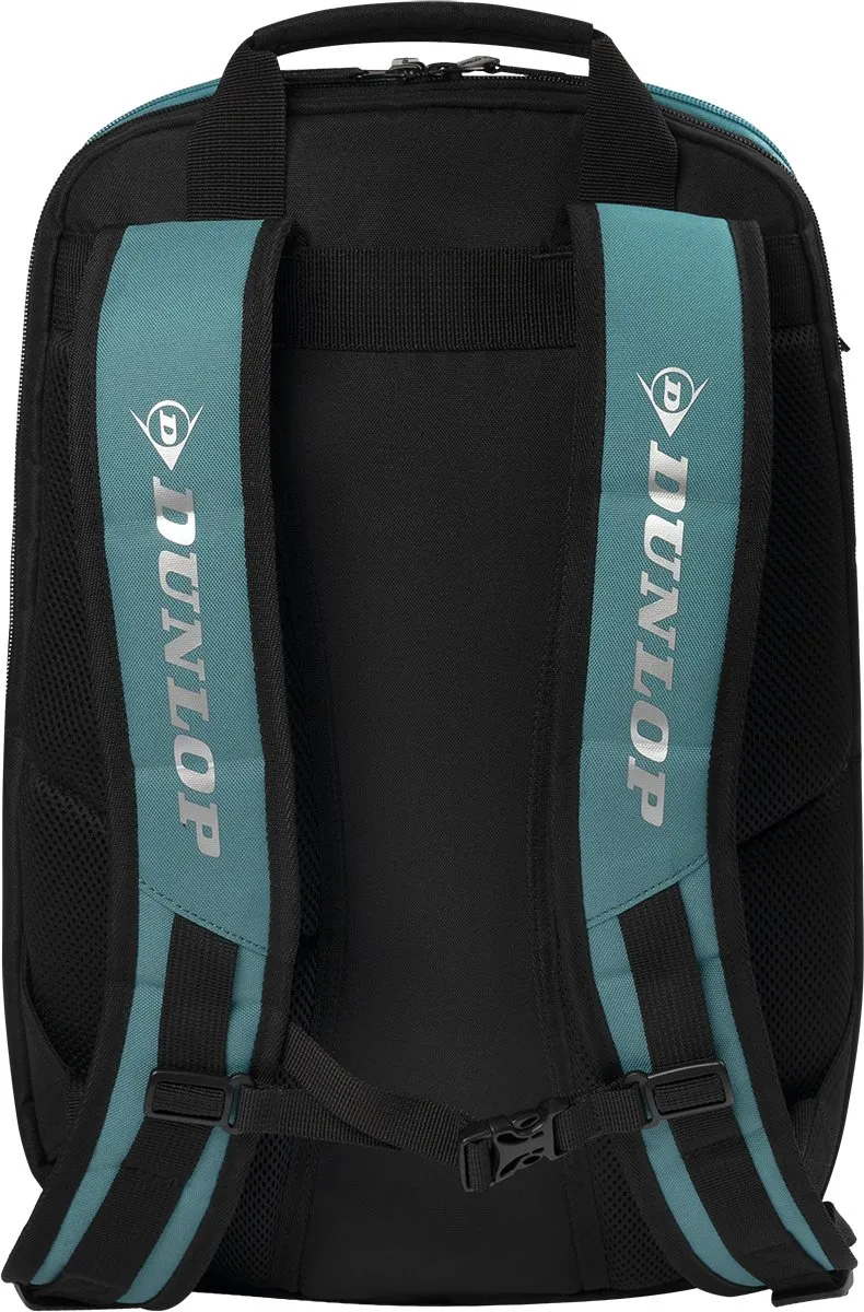 Dunlop SX Performance Backpack Tennistas 30L - Teal/Black/Yellow - afbeelding 6 van 6
