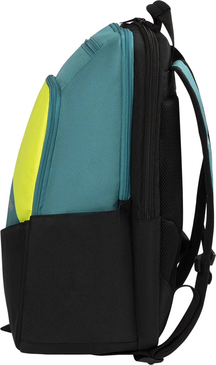 Dunlop SX Performance Backpack Tennistas 30L - Teal/Black/Yellow