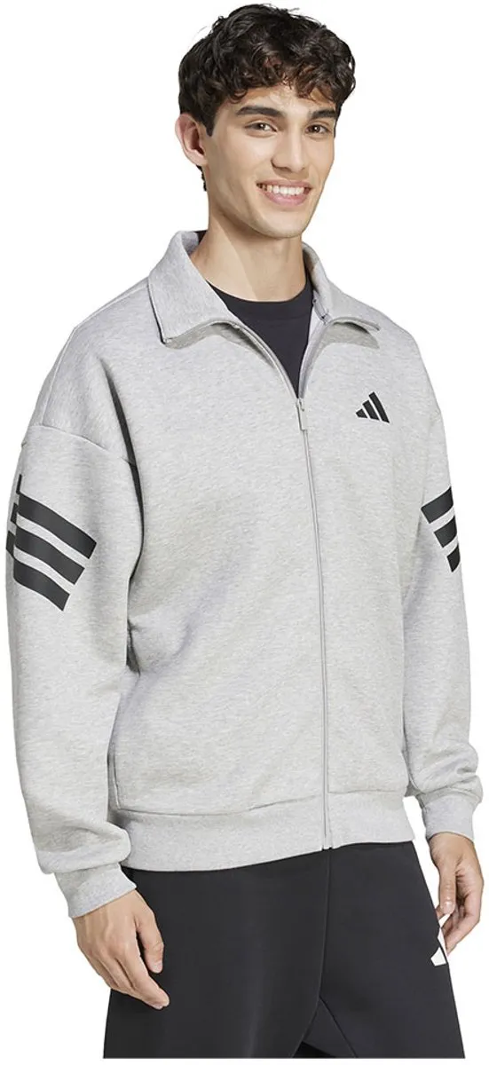 Adidas Future Icons 3 Stripes Woven Trainingsjack - Grijs - L