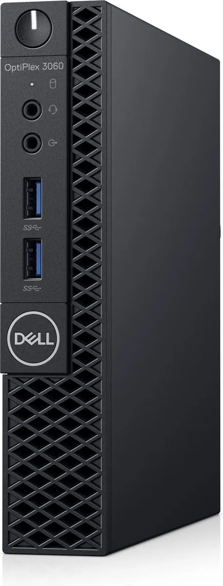 Dell OptiPlex 3060 Mini PC i3-8100T - 4GB 128GB SSD Zwart