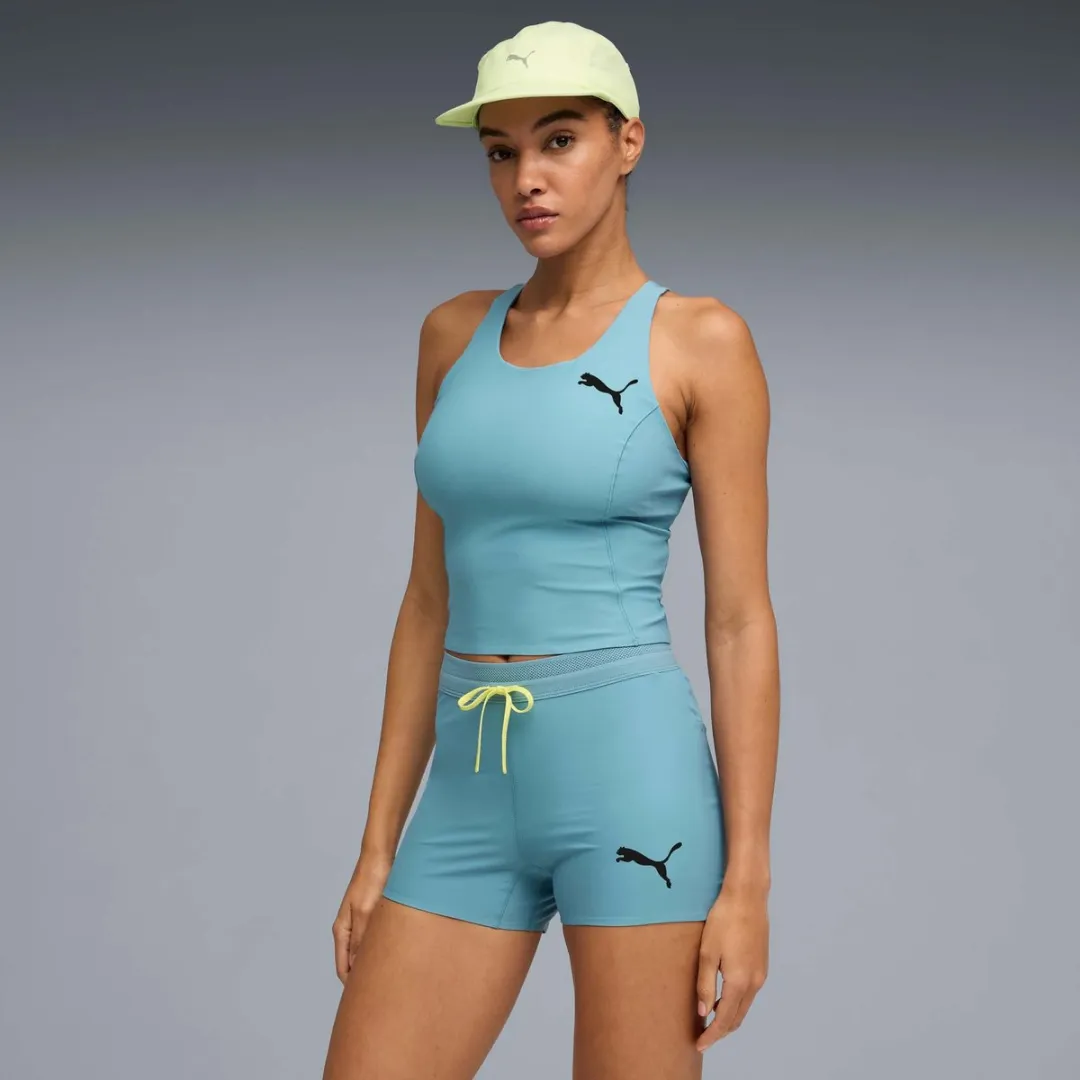 PUMA W Lightspeed Crop Top - Lichtblauw S