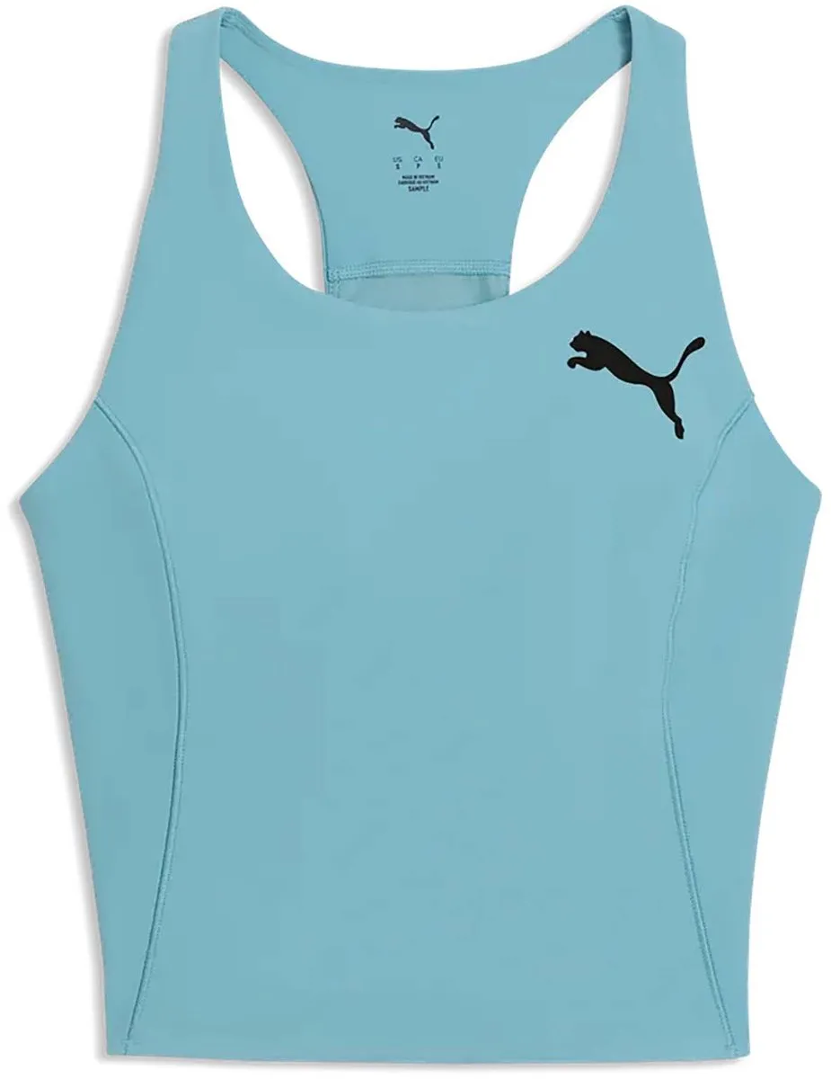 PUMA W Lightspeed Crop Top - Lichtblauw S