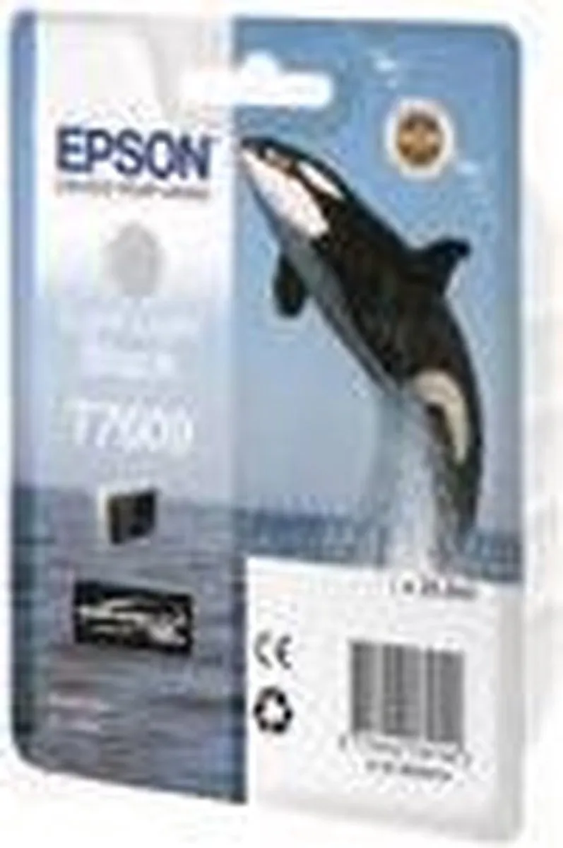 Epson T7609XL Inktcartridge Licht Zwart - 12.000 pagina's