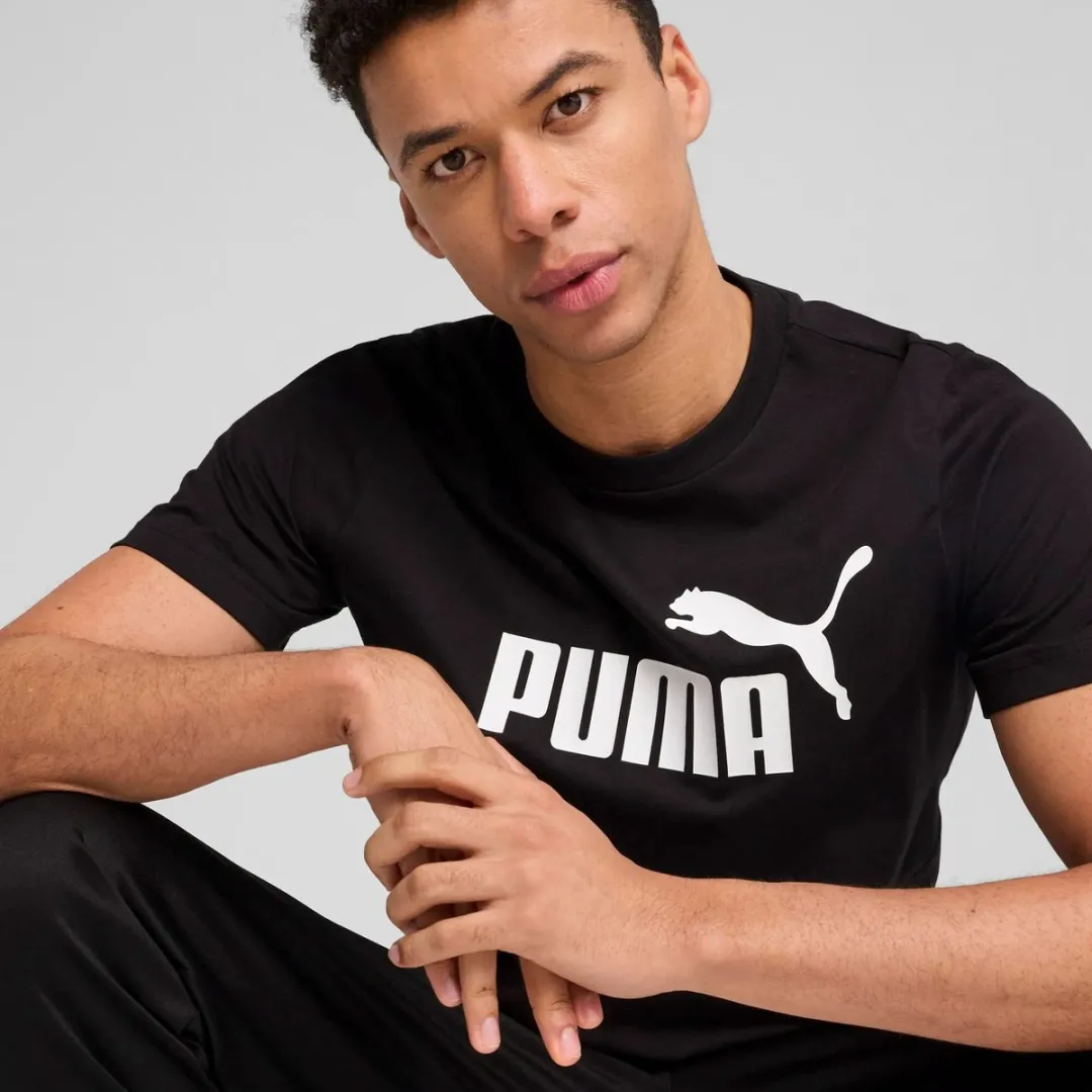PUMA ESS No. 1 Logo Tee Heren - XL - Puma Black