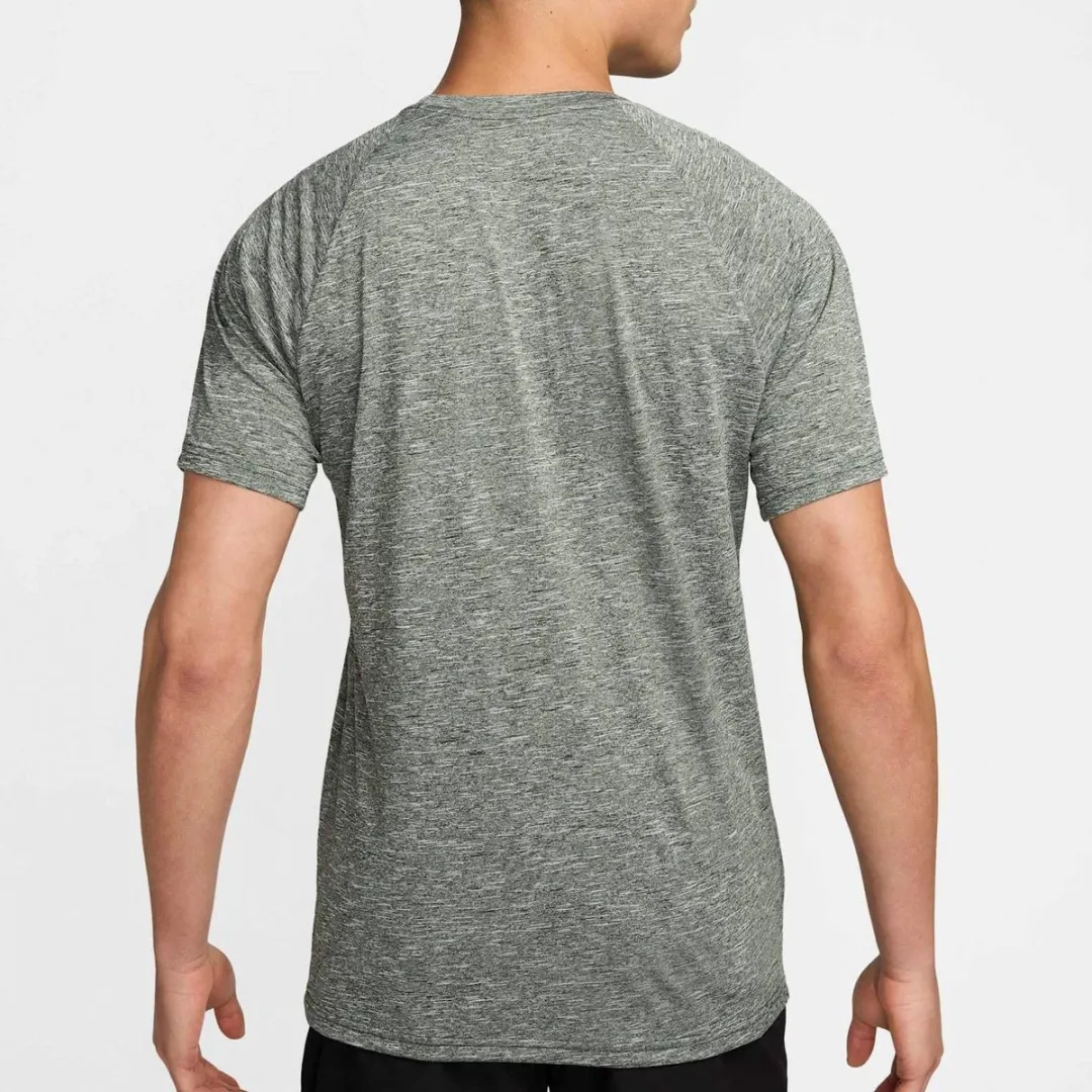 Nike Heathered SS Hydroguard Shirt Heren - S