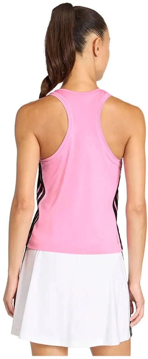 Adidas Train Essentials 3 Stripes Mouwloos T-shirt - Roze M