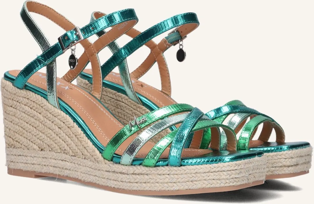 Mexx Noemi Pakina Sandalen - Groen - Maat 40