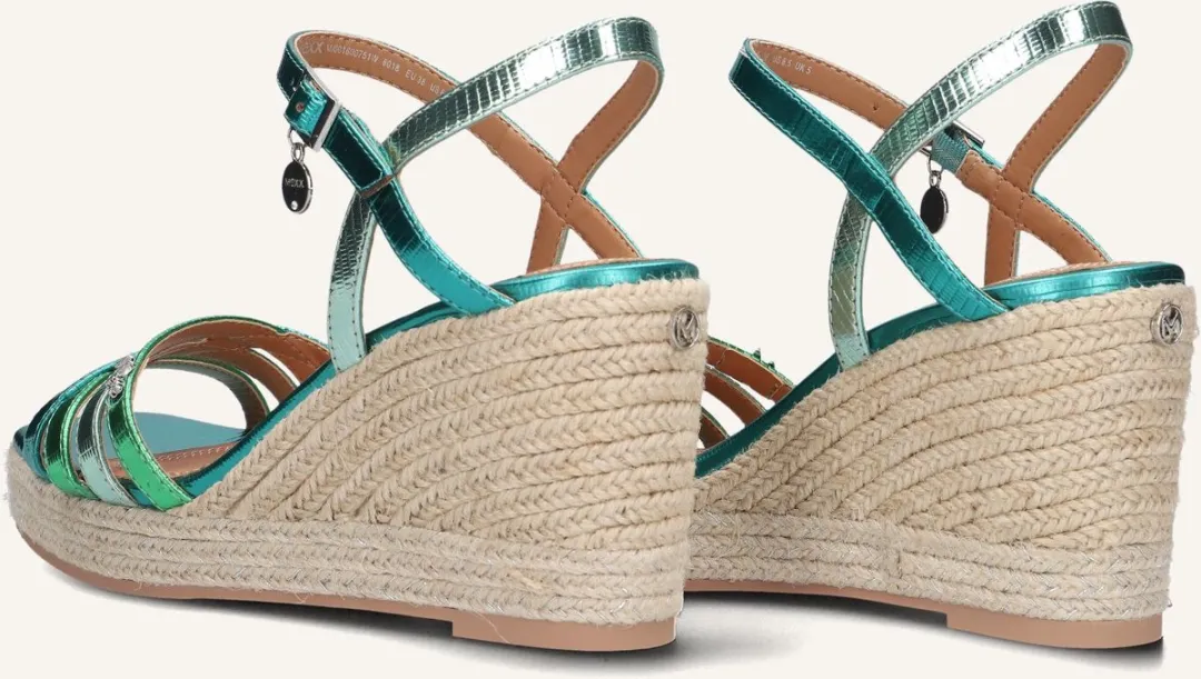 Mexx Noemi Pakina Sandalen - Groen - Maat 40