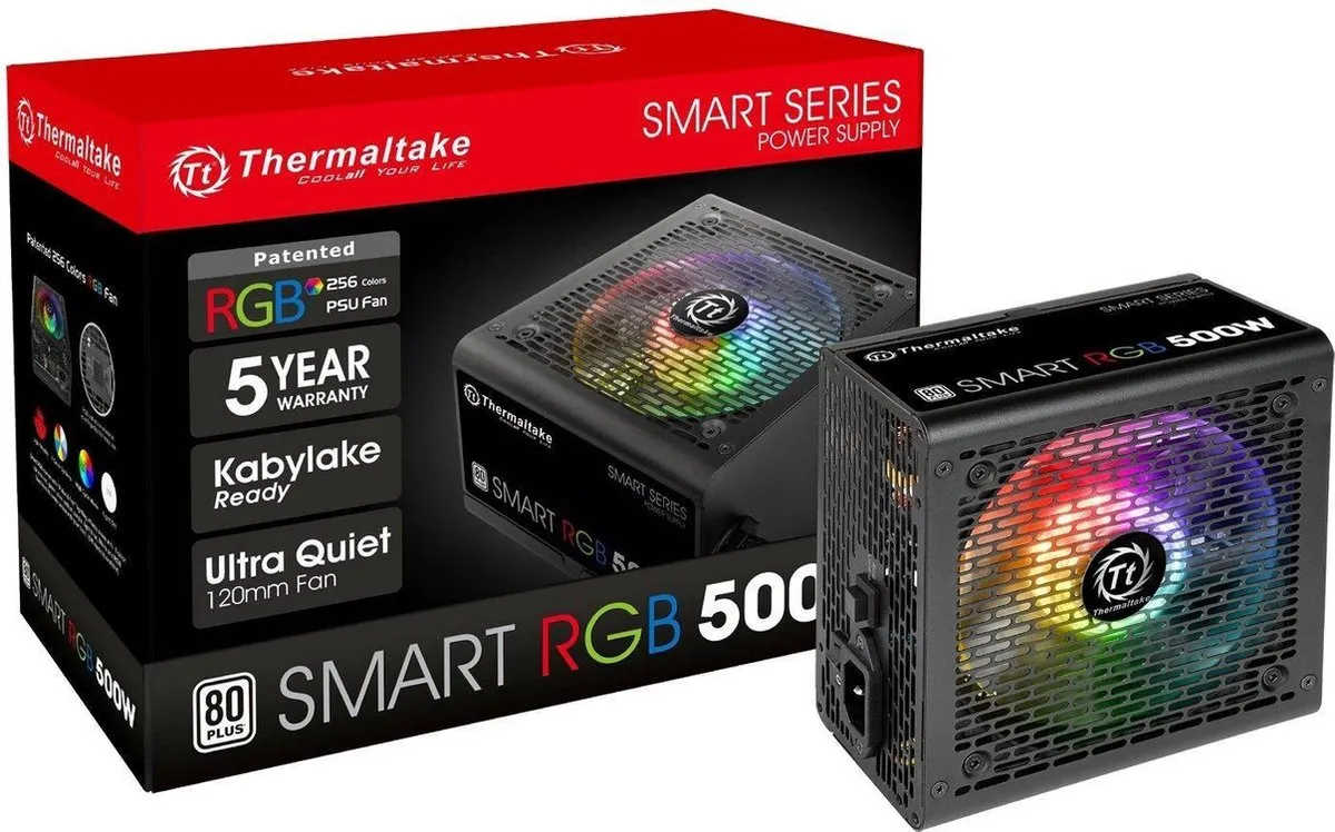 Thermaltake Smart RGB PSU 600W - PS-SPR-0600NHSAWE-1