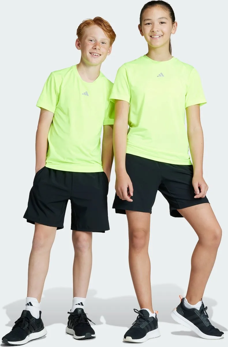 adidas Performance AEROREADY 3-Stripes Geweven Short 128 - Zwart