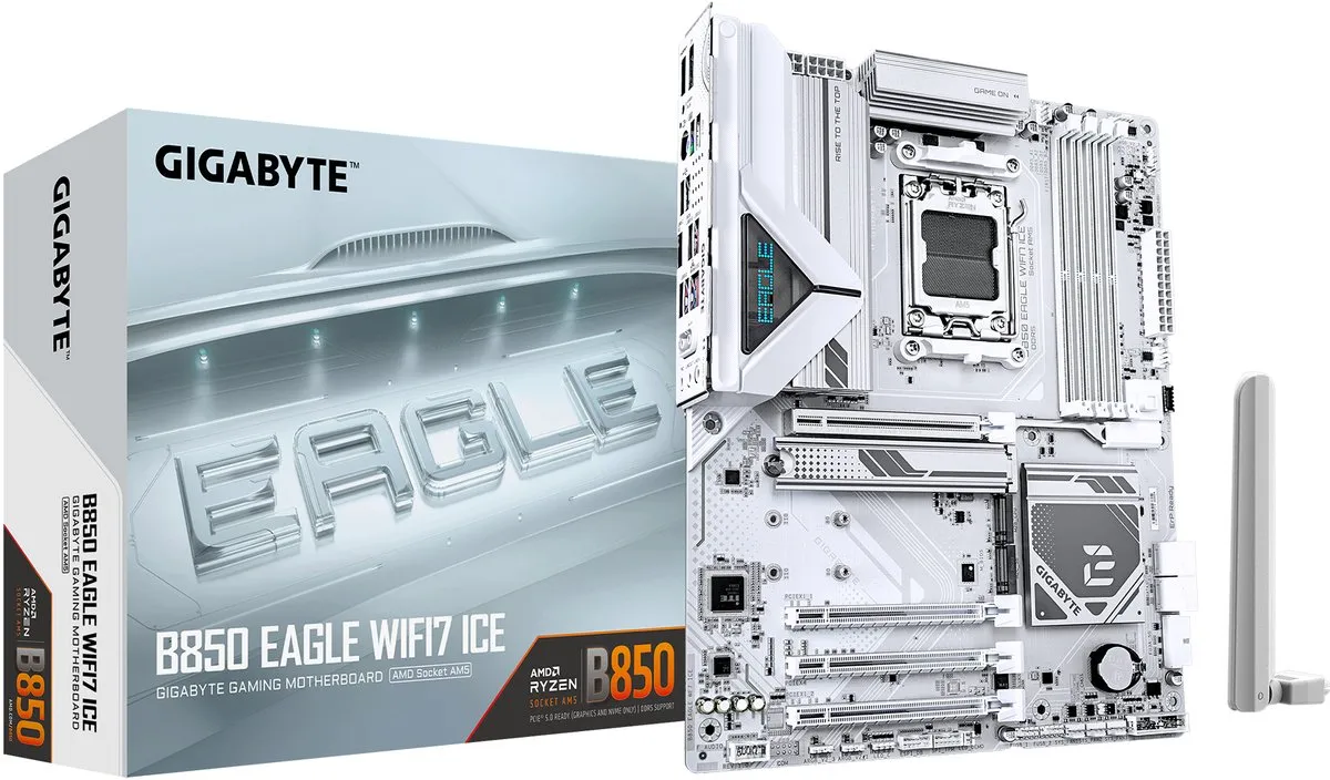 Gigabyte B850 Eagle WIFI7 ICE AM5 ATX Moederbord