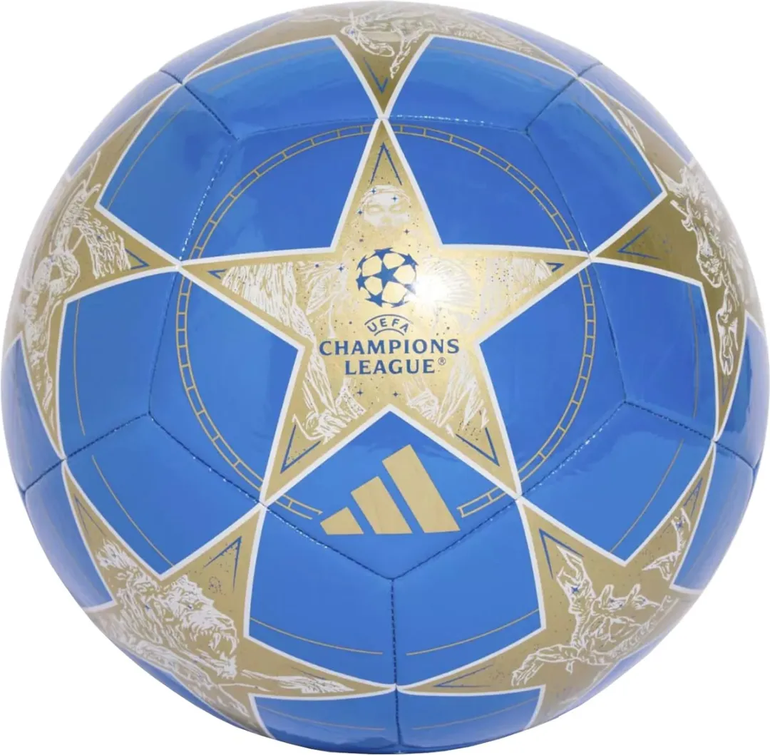 Adidas UCL Club 25/26 Voetbal - Maat 5 - Blauw/Goud