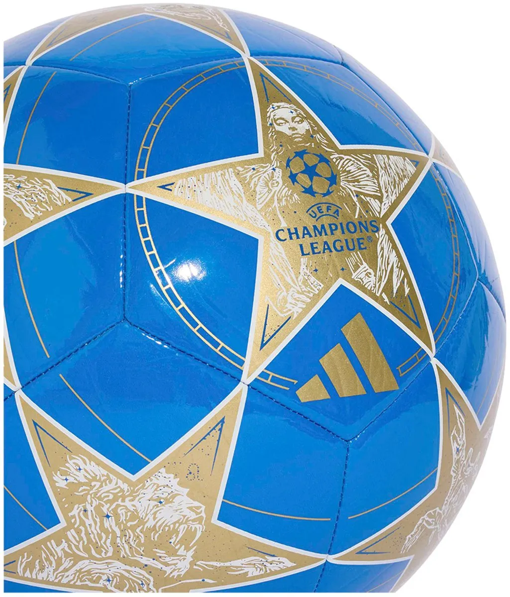 Adidas UCL Club 25/26 Voetbal - Maat 5 - Blauw/Goud