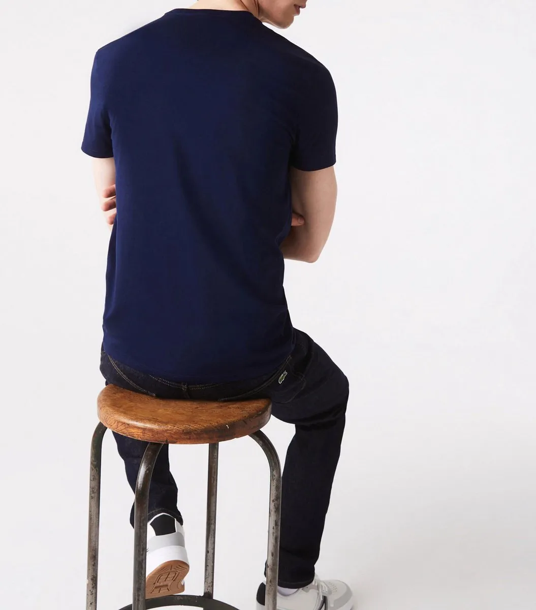Lacoste Basic Shirt Heren - XXL - Marine