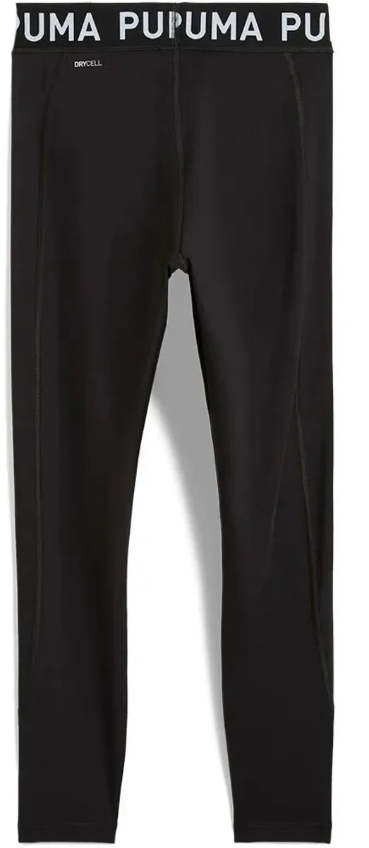 PUMA Strong Tight Dames Trainingsbroek L - Zwart/Wit
