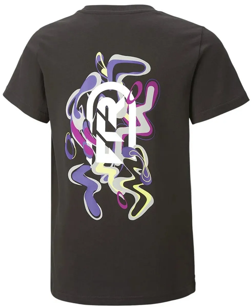 PUMA Neymar Creativity T-shirt 5-6 jaar - Zwart