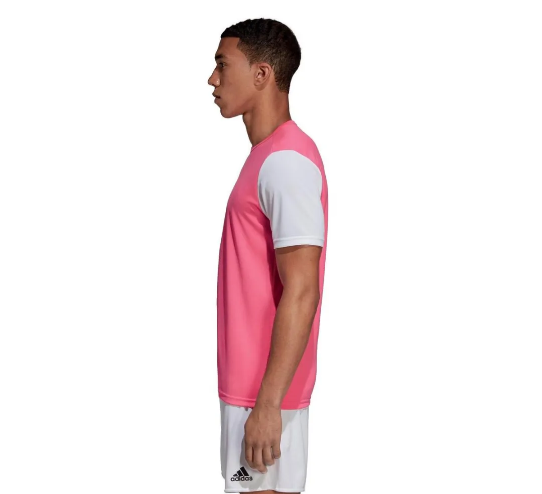 adidas Estro 19 Sportshirt 164 - Roze/Wit