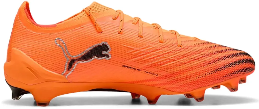 PUMA Ultra 6 Ultimate FG Voetbalschoenen 45 - Heat Fire/Black/Rood