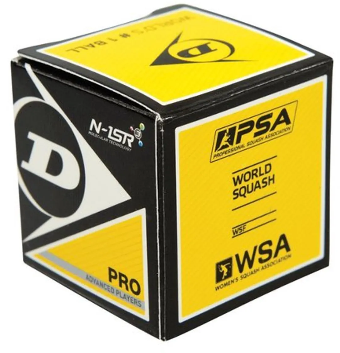 Dunlop Pro (Double Dot) Squashballen - 12 Stuks
