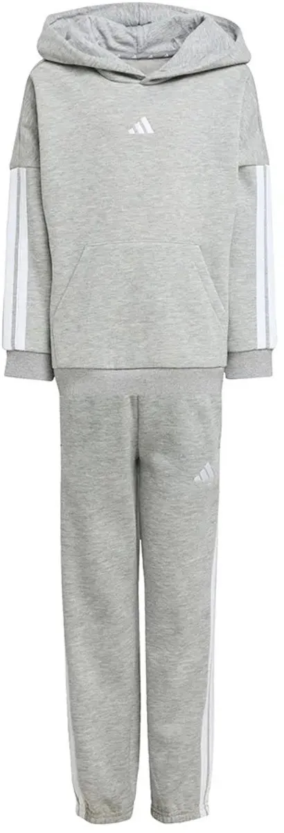 Adidas 3 Stripes Essentials Trainingspak - Grijs - 3-4 jaar