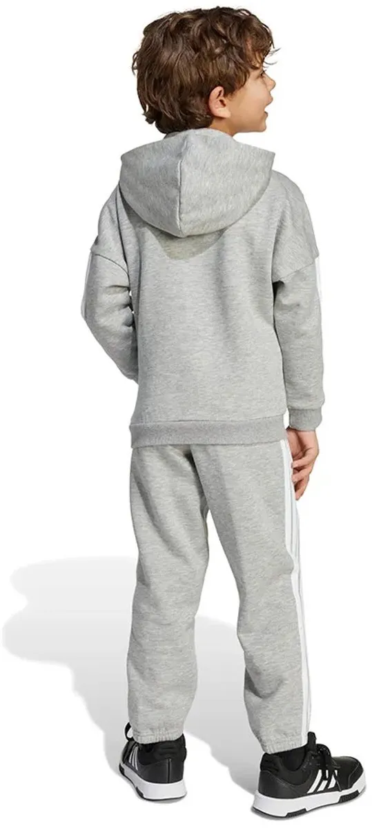 Adidas 3 Stripes Essentials Trainingspak - Grijs - 3-4 jaar