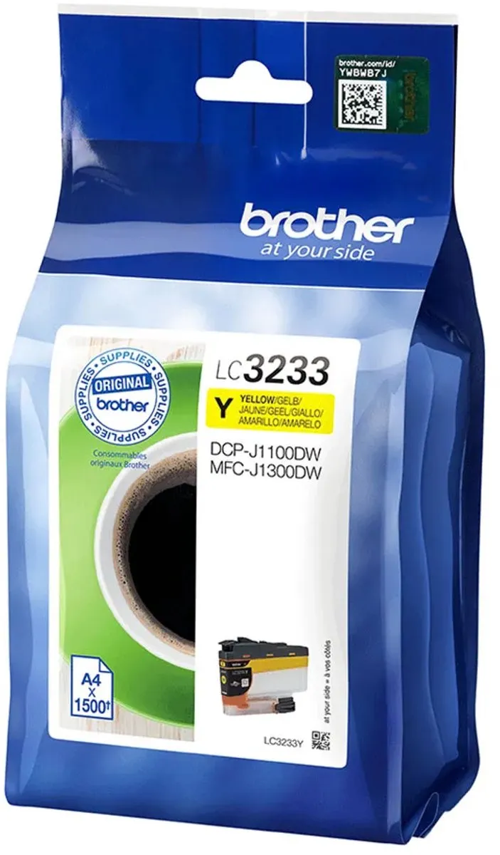 Brother LC3233Y Inktcartridge - Geel