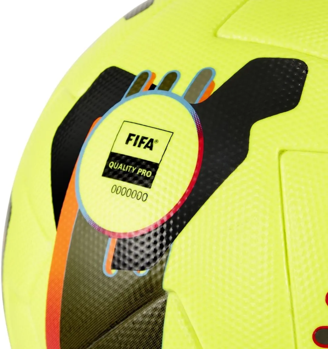PUMA Kinder Voetbal Orbita 1 TB - Lemon Tonic Multicolor