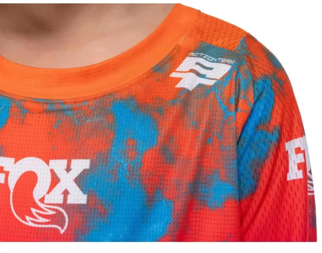 Cube Actionteam Langarm Trui - Kinderen L - Blauw