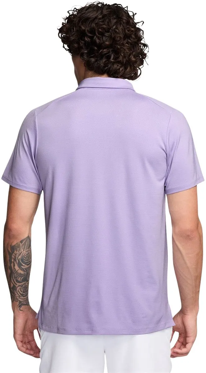 Nike Court Advantage Polo Heren - Lila