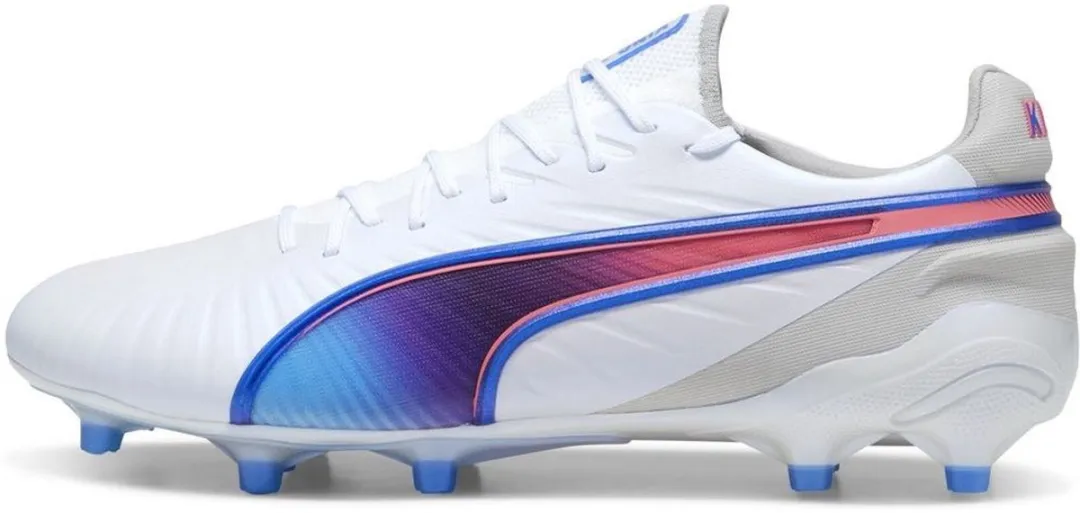 PUMA Low King Ultimate FG/AG Voetbalschoenen 41 - Weg