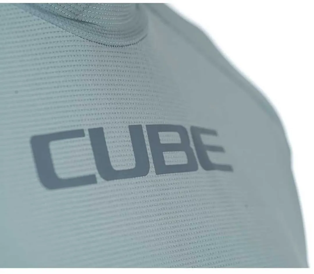 Cube ATX Korte Mouw Enduro Trui - L - Grijs