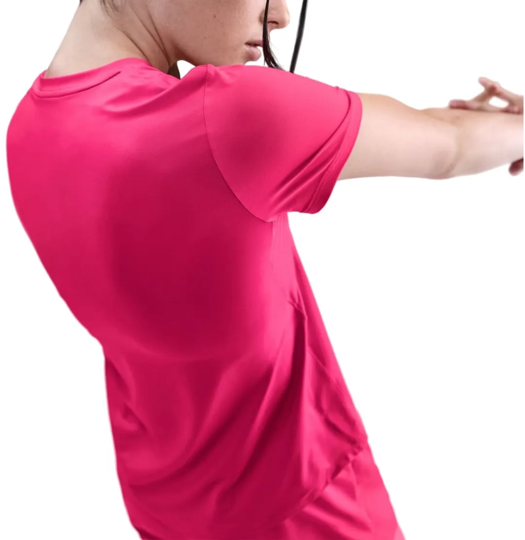 Nike One Classic Dri-FIT Shirt IB9408-666 - Maat M - Rood