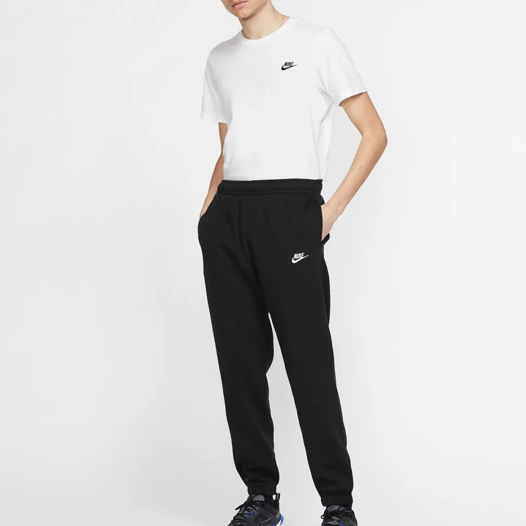 Nike NSW Club Pant CF BB Heren Joggingbroek BV2737-010 - Maat S - Zwart - afbeelding 6 van 6