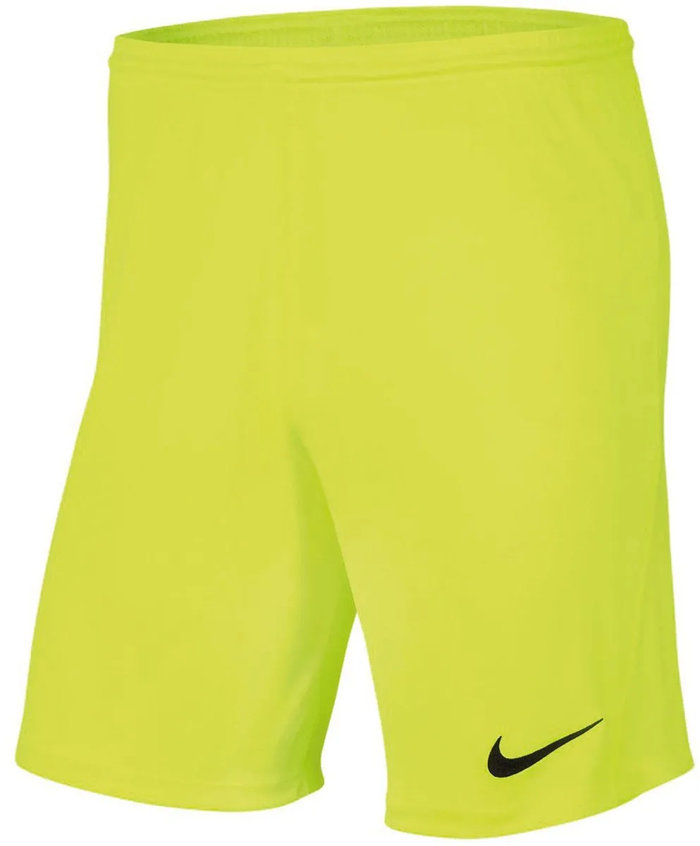 Nike Park III Short Heren M - Lime Groen BV6855-702