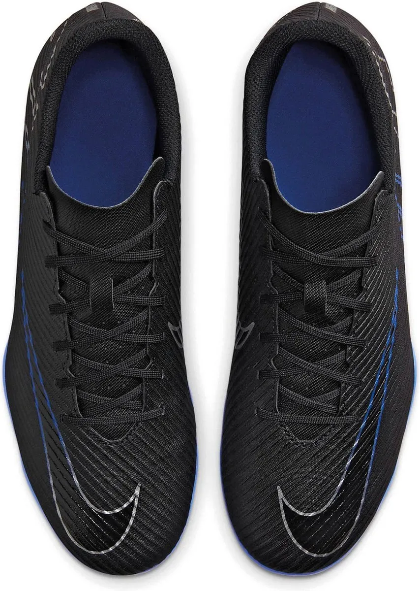 Nike Mercurial Vapor 15 Club Sportschoenen FG - 44.5 - Zwart/Blauw