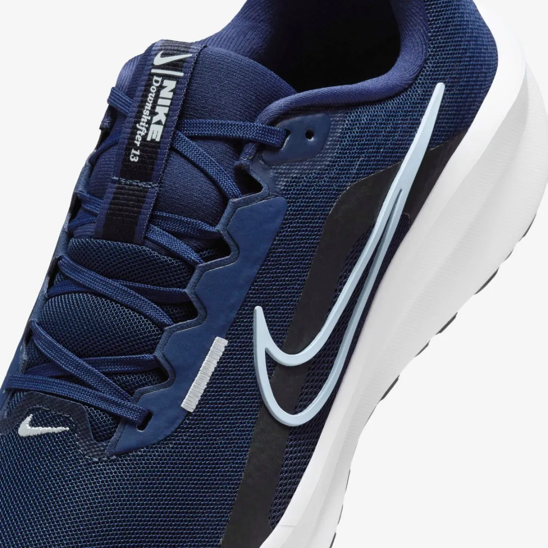 Nike Downshifter 13 Hardloopschoen - Maat 41 - Blauw - afbeelding 6 van 6