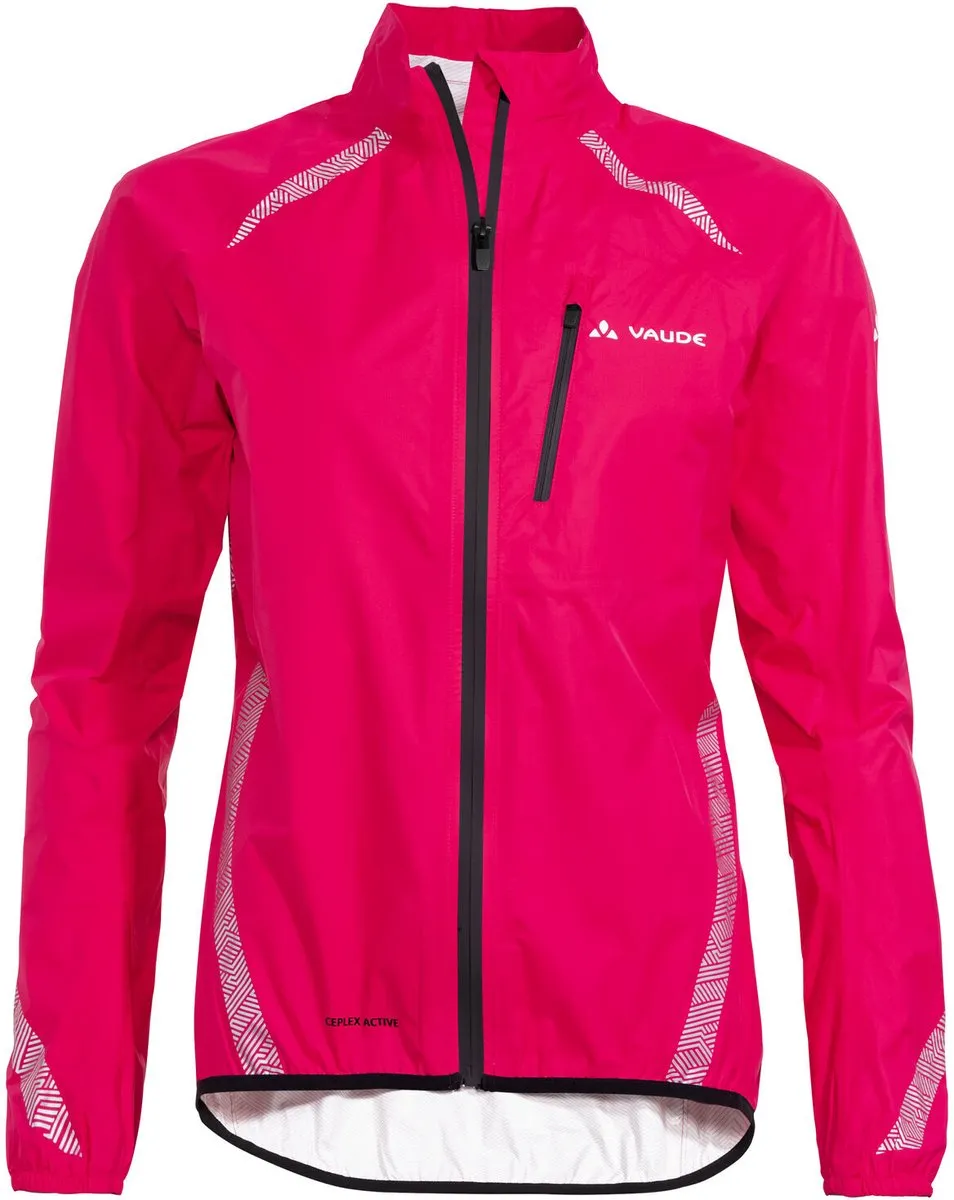 Vaude Luminum Perf. Jacket II Regenjas - Dames M - Bright Green
