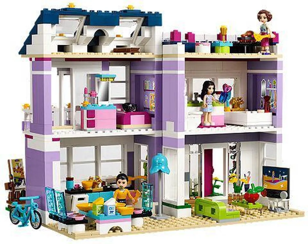 LEGO Friends Emma's Huis 41095 - 706 Stukken - 3 Minifiguren - afbeelding 6 van 6